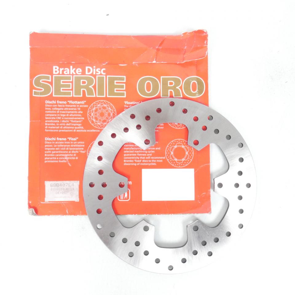 Disque de frein Brembo pour Moto Yamaha 350 Rd Lc Ypvs 1983 à 1988 Ø267X132X5mm / AV Neuf