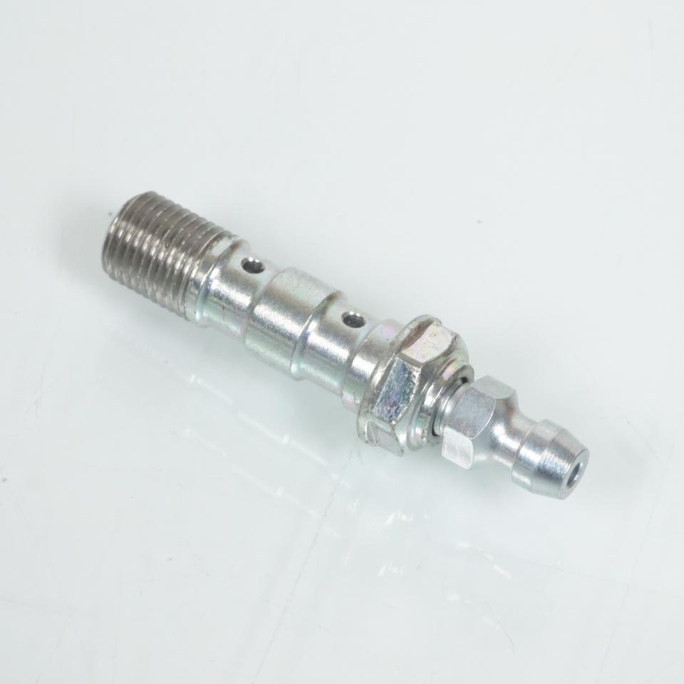Vis double de raccord banjo durite de frein avec purgeur M10x1.0 FE pour moto