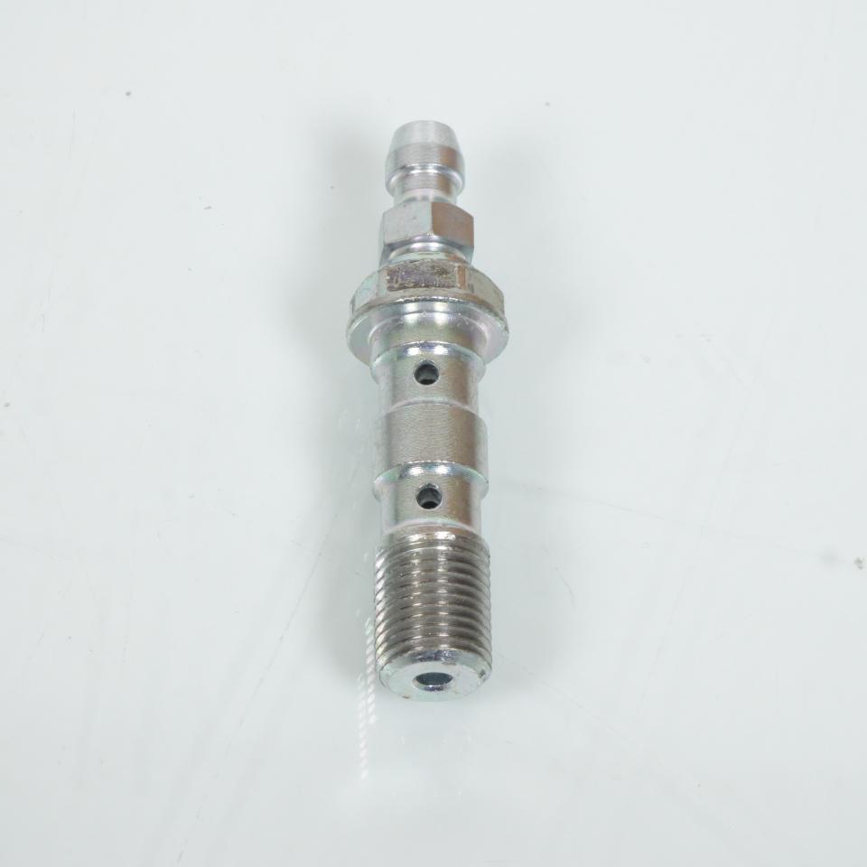 Vis double de raccord banjo durite de frein avec purgeur M10x1.0 FE pour moto