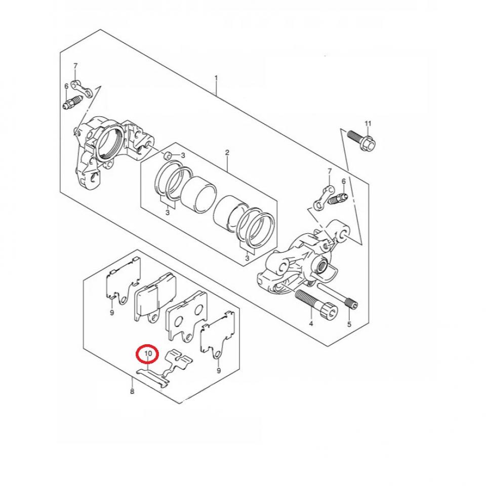 Freinage pour Suzuki Gsx-R