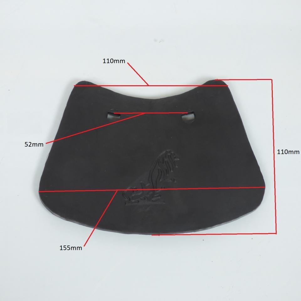 Bavette souple extension de garde boue avant pour mobylette Peugeot 103 en caoutchouc noir neuf