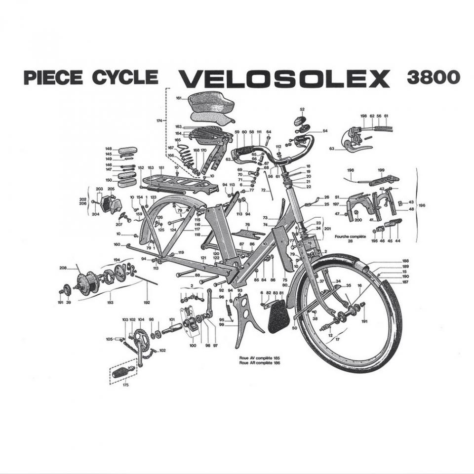Accessoire pour Solex 3800