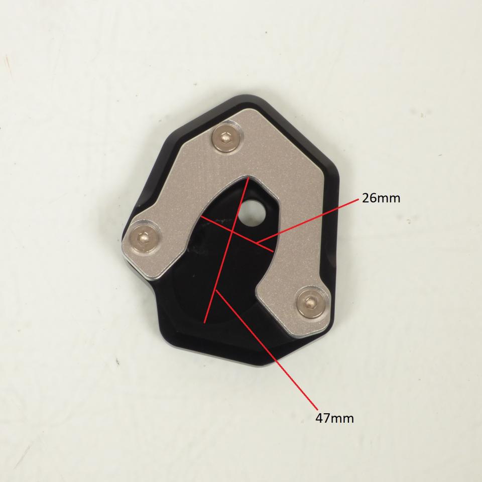 Élargisseur extension de béquille pour moto Kawasaki 650 Z Après 2016 Neuf
