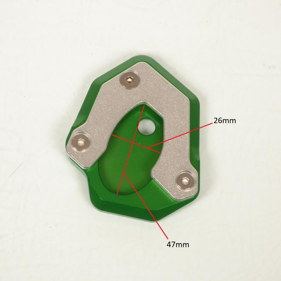 Élargisseur extension de béquille AVOC pour moto Kawasaki 650 Z Après 2016 Neuf