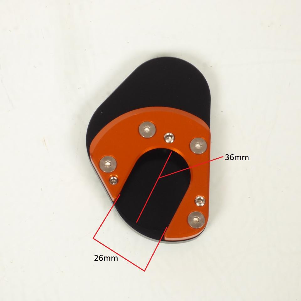 Élargisseur extension de béquille AVOC pour moto KTM 125 Duke Après 2011 Neuf