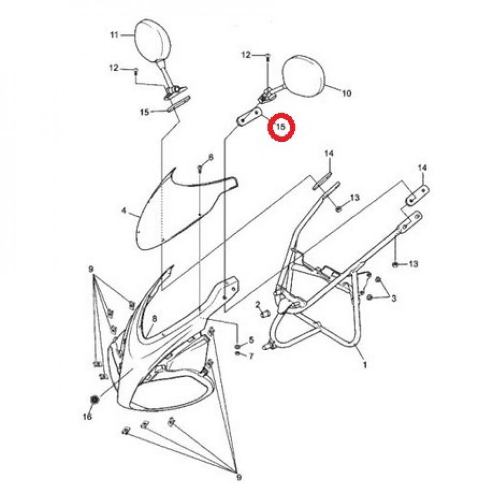 Accessoire pour Yamaha TZR