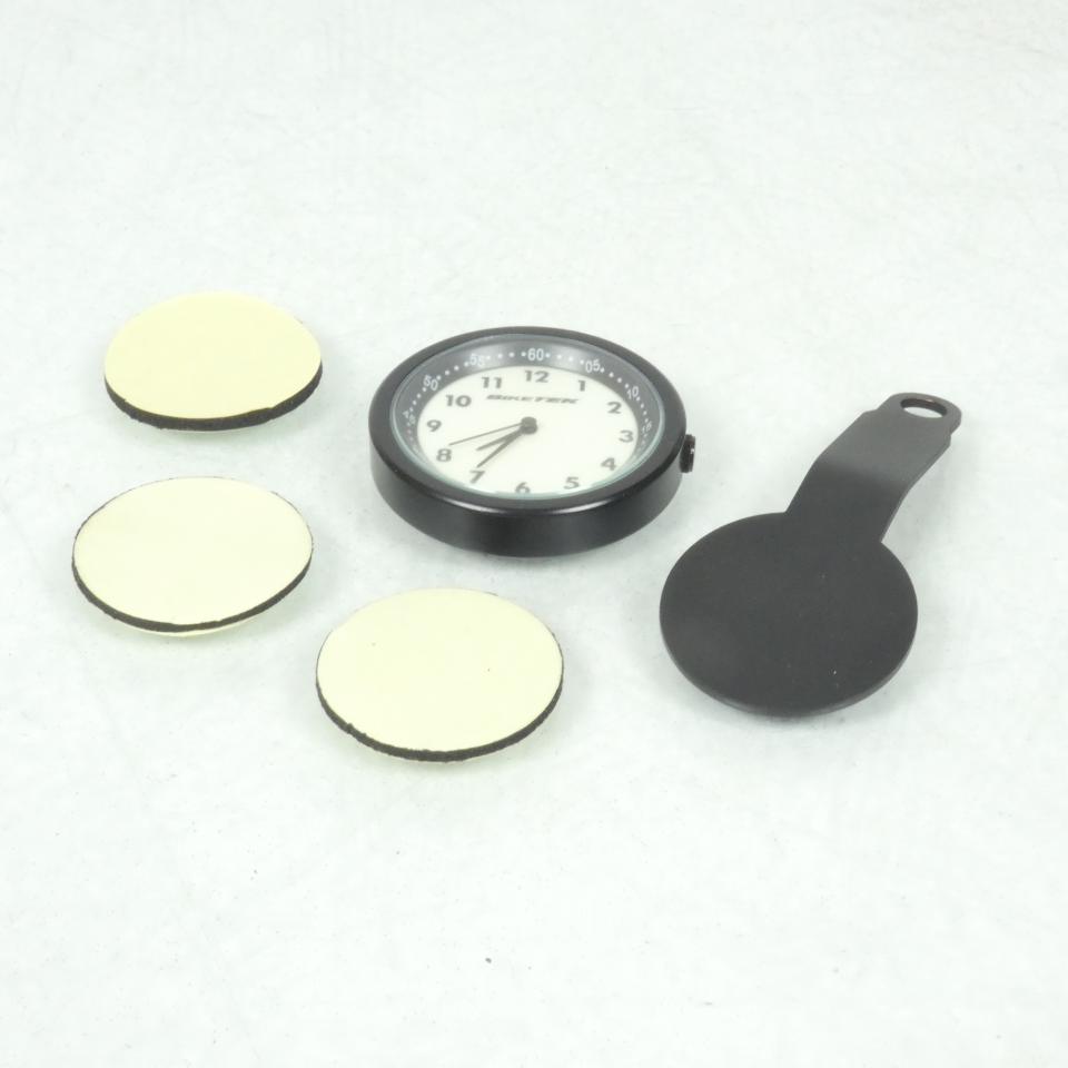 Micro horloge Ø40mm universelle Biketek pour moto scooter mobylette CLKBW Neuf