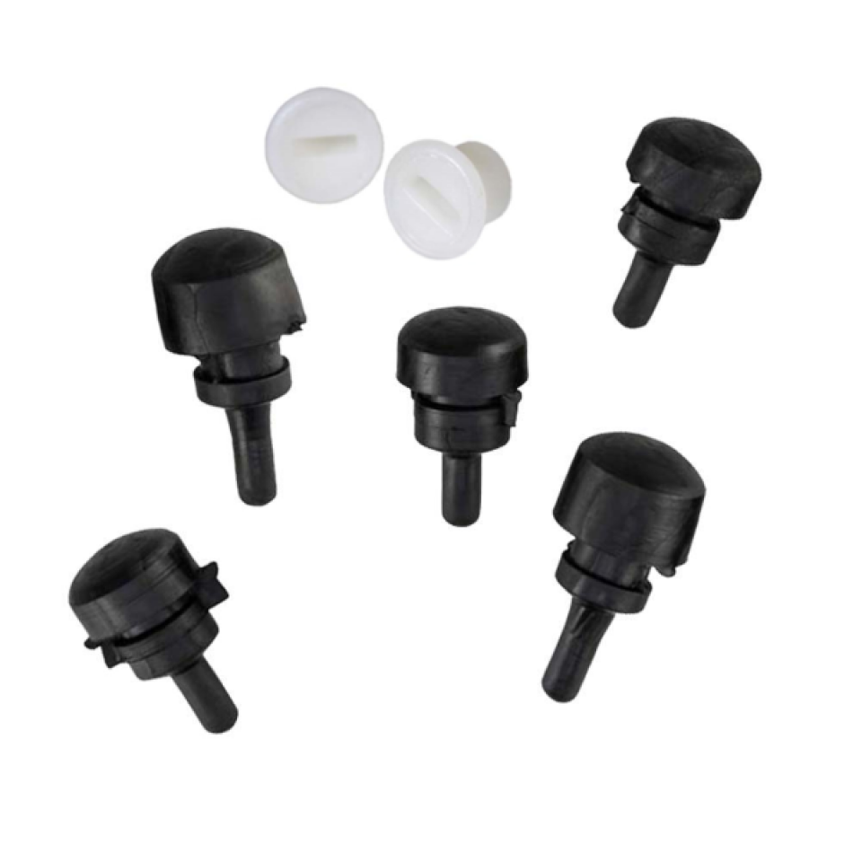 Kit 7 caoutchouc  RMS pour scooter Piaggio 125 Vespa ET3 1976-83 142640564 Neuf