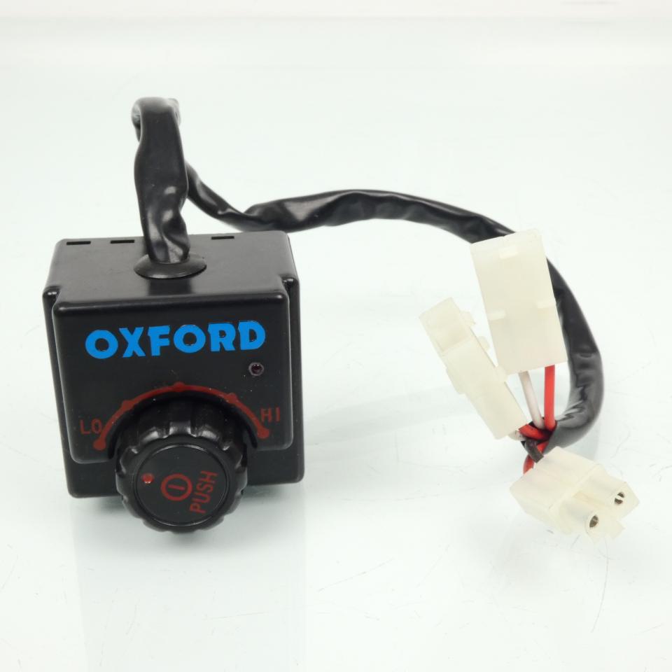 Commutateur contrôleur température poignée chauffante Oxford pour moto Neuf