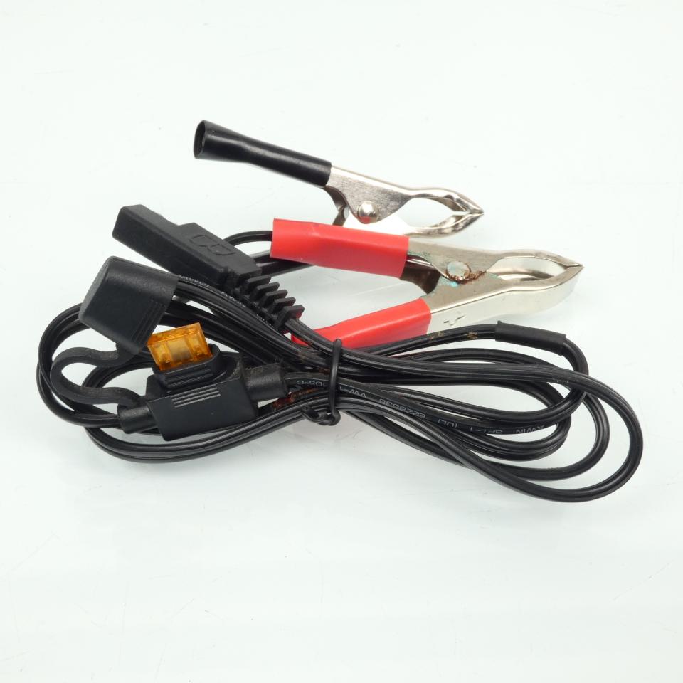 Faisceau électrique Oxford avec pince crocodile pour chargeur batterie moto Neuf