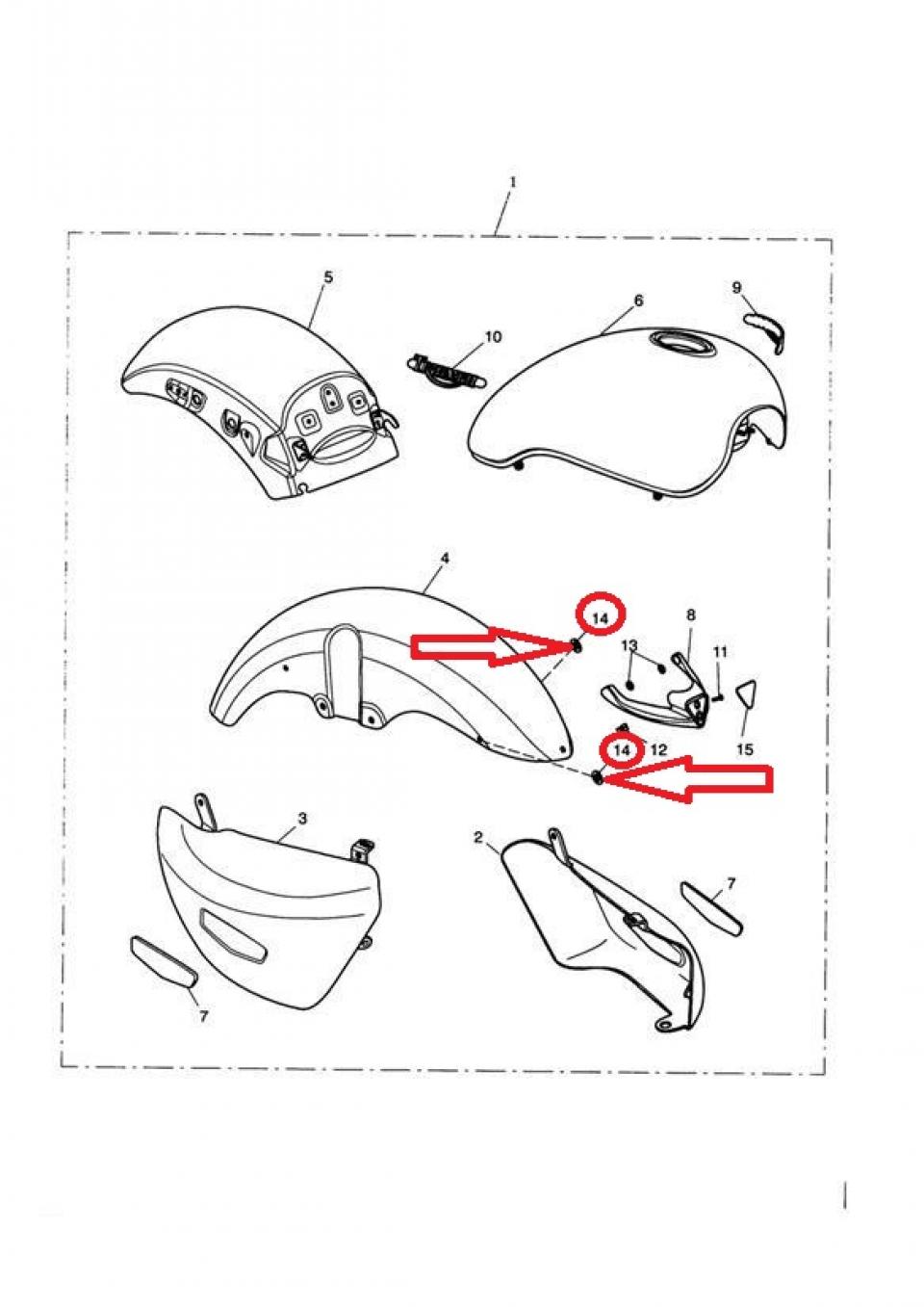 Mousse anti-vibration pour moto Triumph 2500 Rocket 3 2004 à 2019 T3650005 Neuf