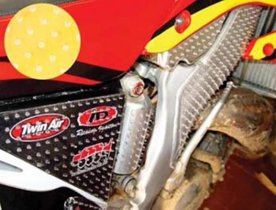 Lot 3 plaques translucide adhésives anti dérapante pour moto quad scooter Neuf