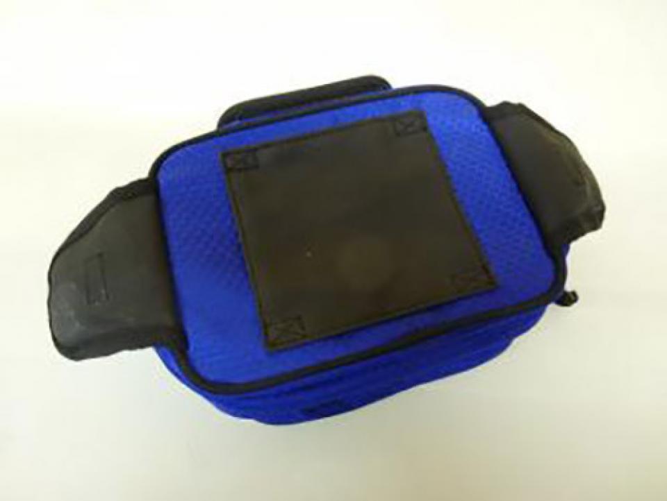 mini saccoche de réservoir bleu aimanté marque IXS pour moto scooter quad 