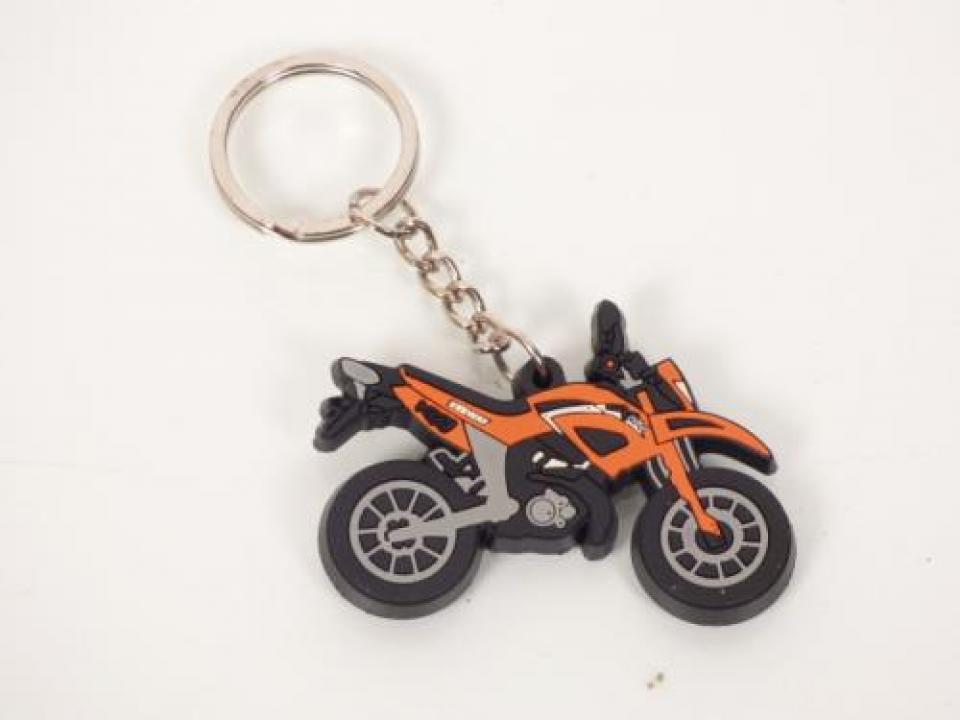 Porte clé clef Keeway orange idée cadeau pour motard fan moto scooter Neuf