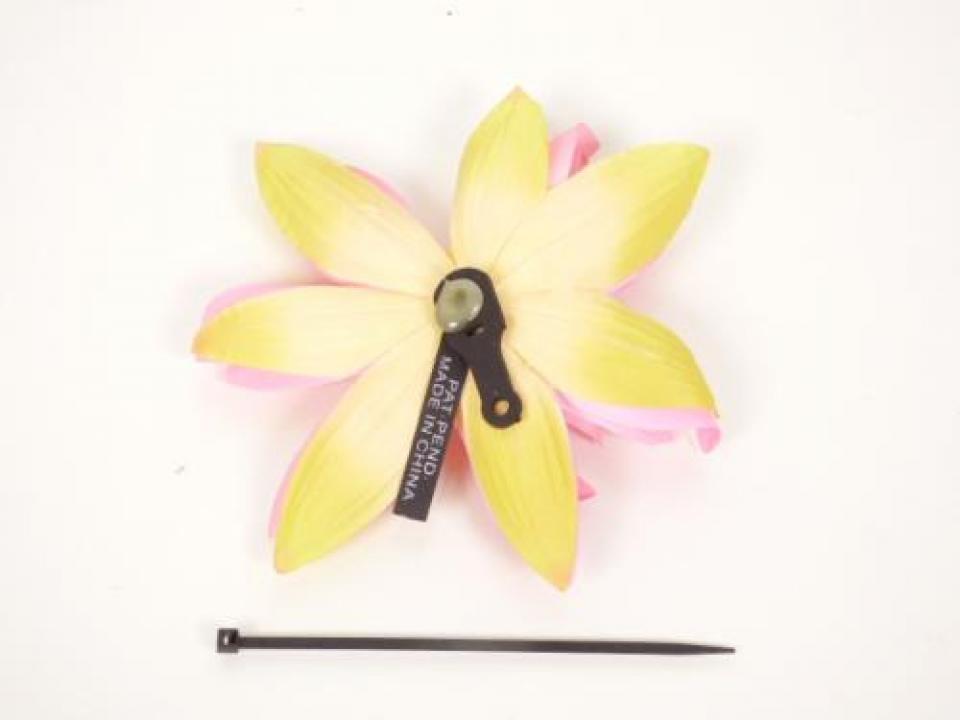 Décoration moto scooter fleur rose Tucano Urbano idée cadeau pour motard TU345 Neuf