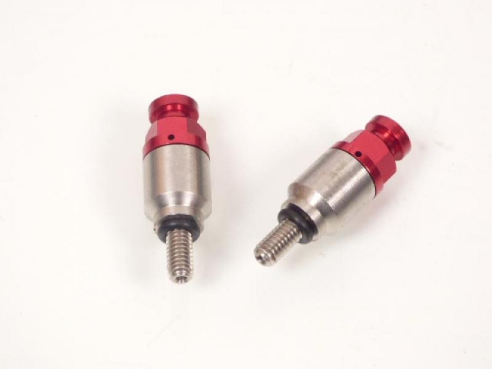 Purge purgeur valve décharge pression fourche rouge pour moto M5x0.8 Showa et Kayaba