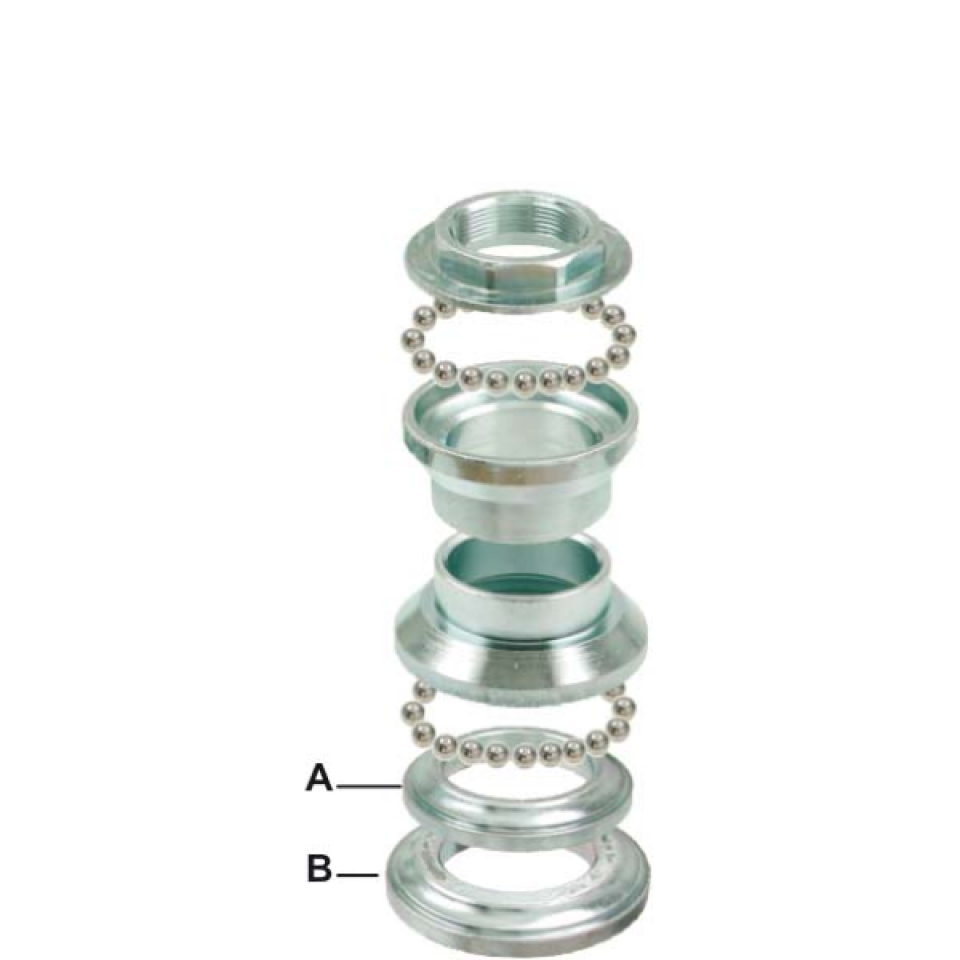 Kit roulement de direction RMS pour Scooter Malaguti 50 Crosser Cr1 1995 à 1998 10401700 Neuf