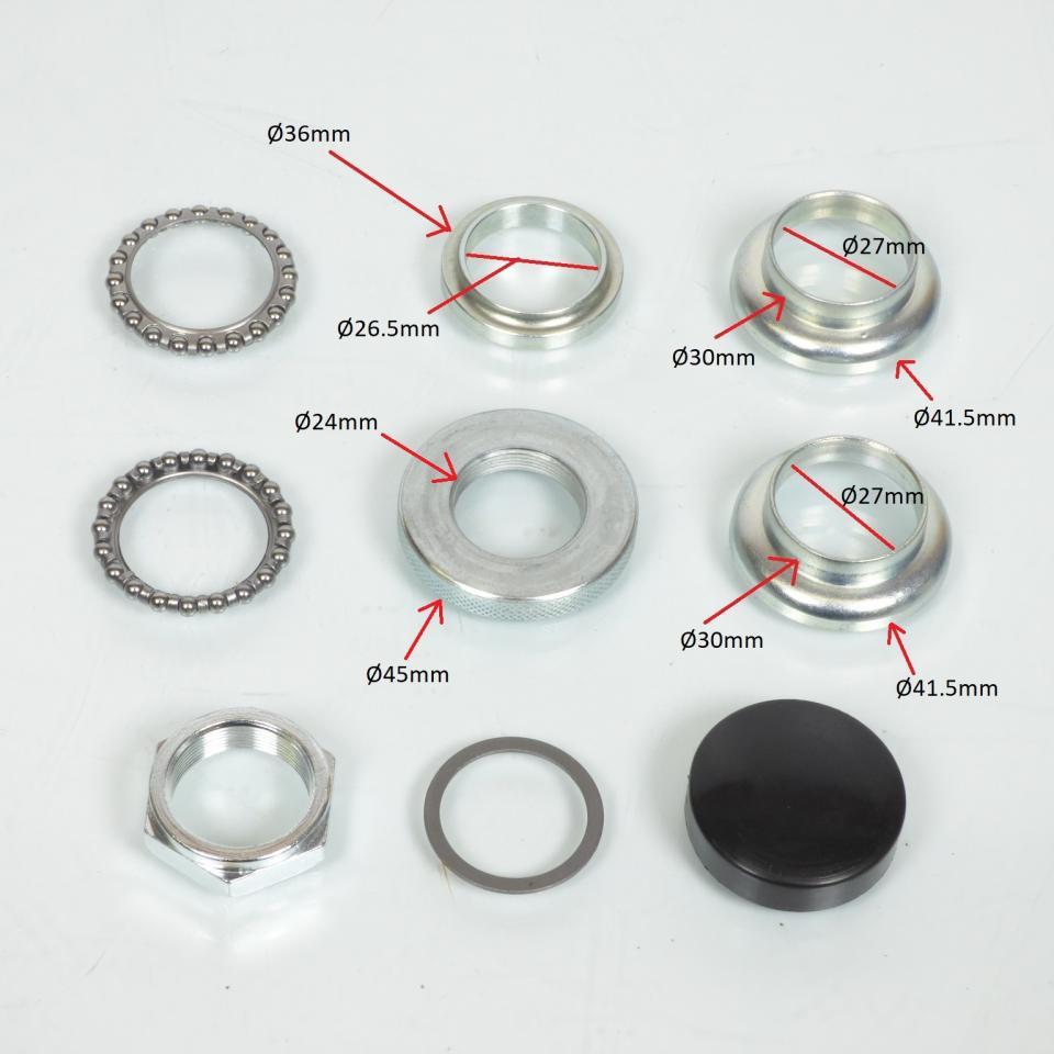Kit roulement de direction RSM pour Mobylette Peugeot 50 103 MVL Neuf