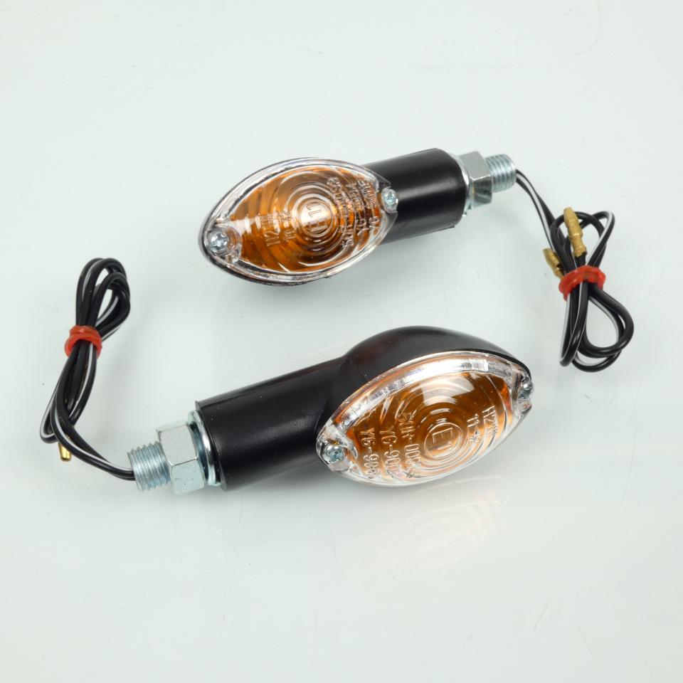 Clignotant Sifam Ovale court ampoule BA9S 12V 21W homologué CE pour moto Neuf