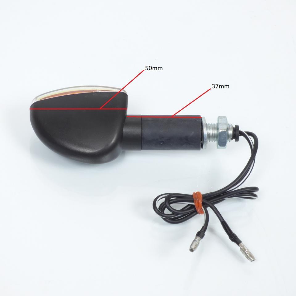 Clignotant Générique Moto NC long reflet arc en ciel 21W Neuf