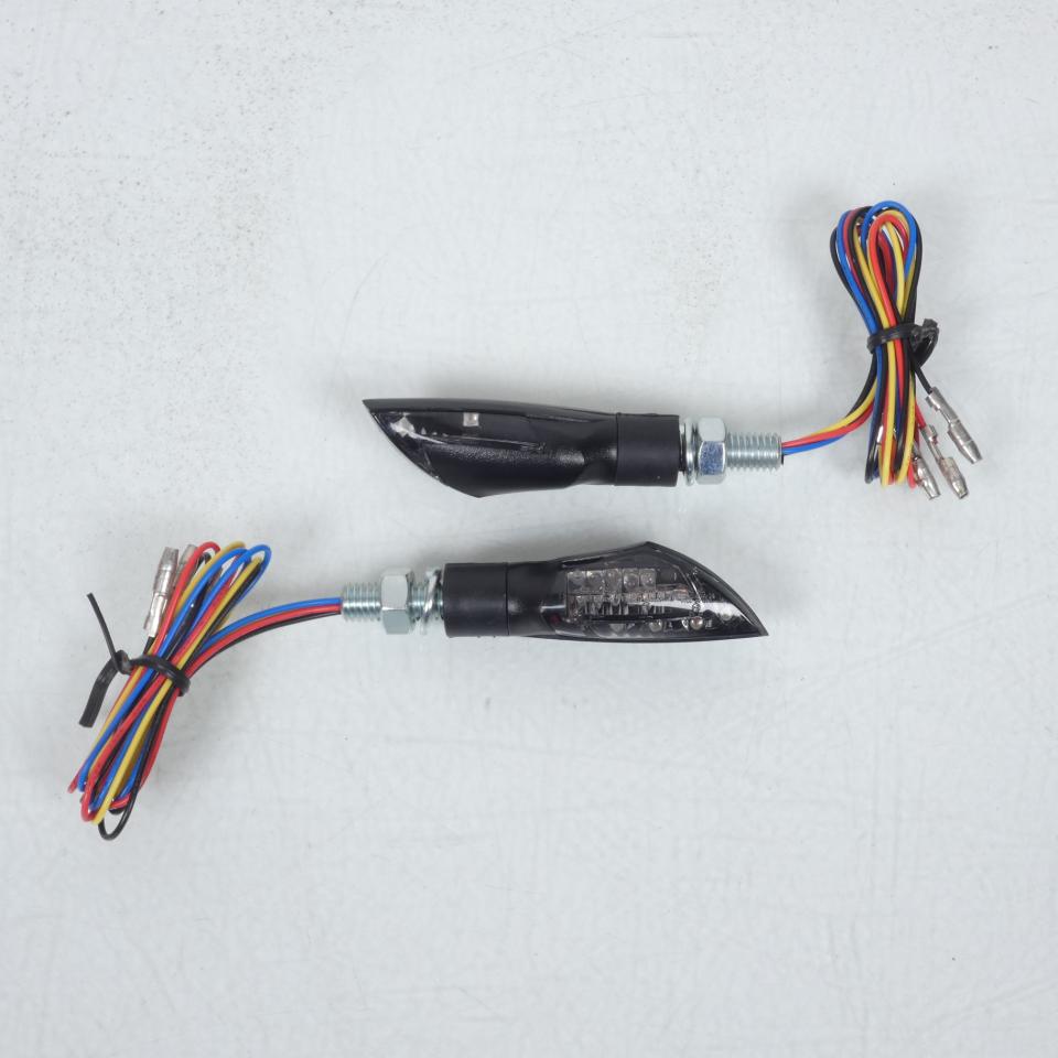 Paire Clignotant Arrière Led avec Rappel stop 12V Chaft pour moto Triumph IN227