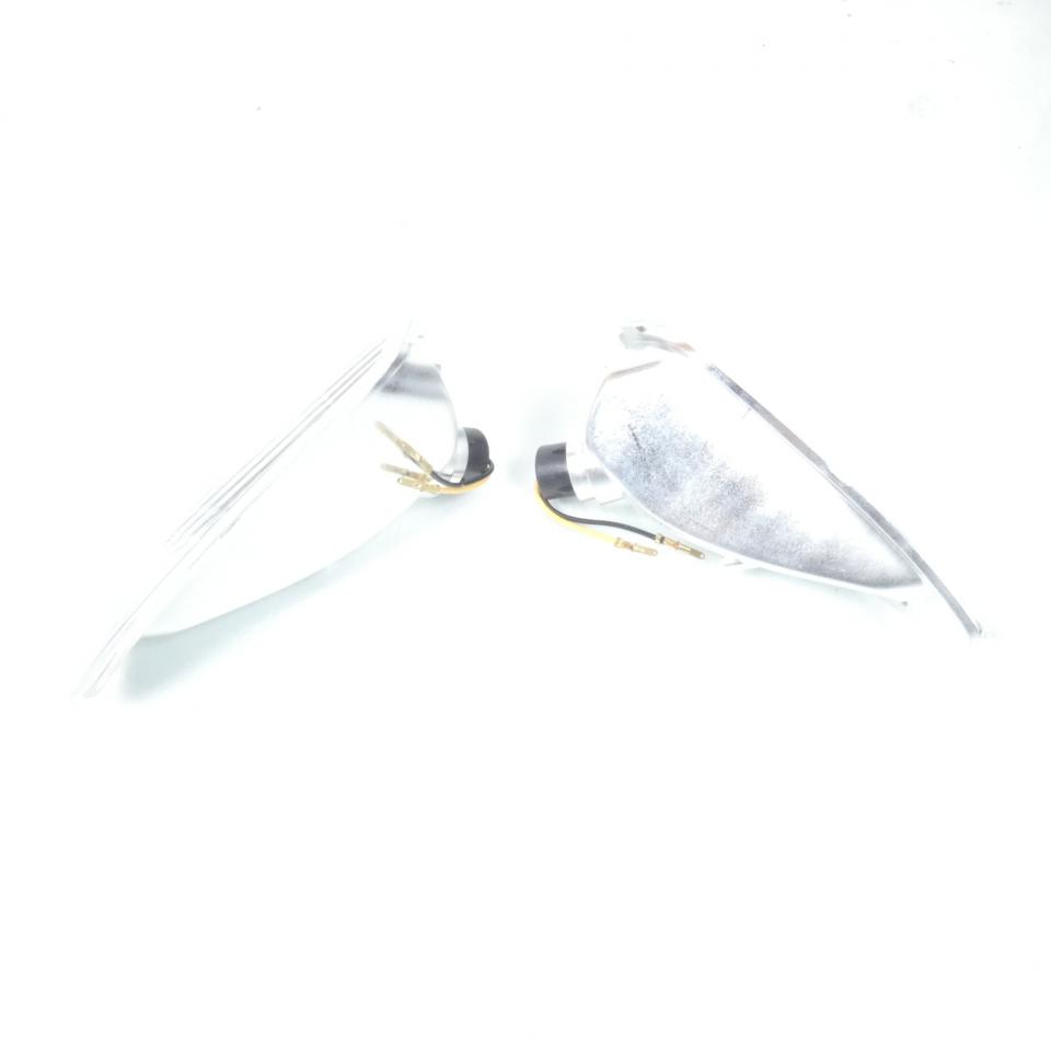 Clignotant D&G Transparent P2R pour scooter Piaggio 50 Vespa LX Après 2005 BA15s