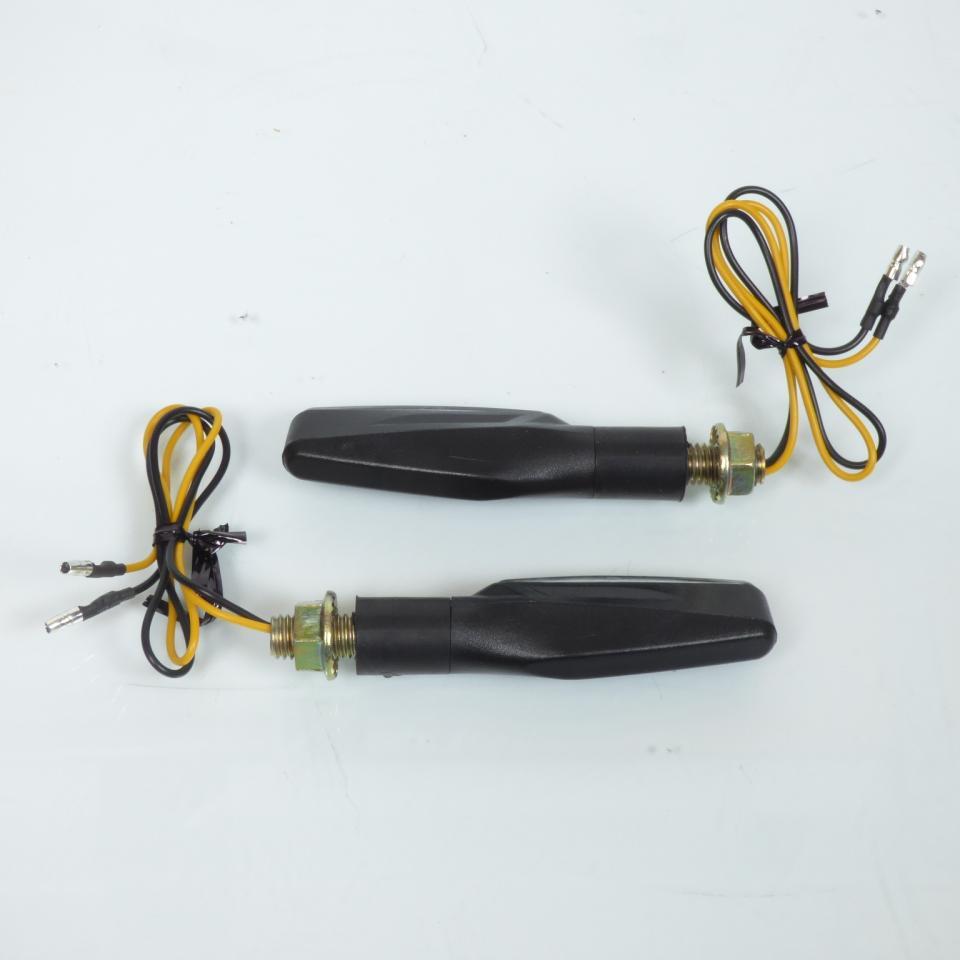 Paire de clignotant à LED orange OPM Troop neuf universel pour moto café racer
