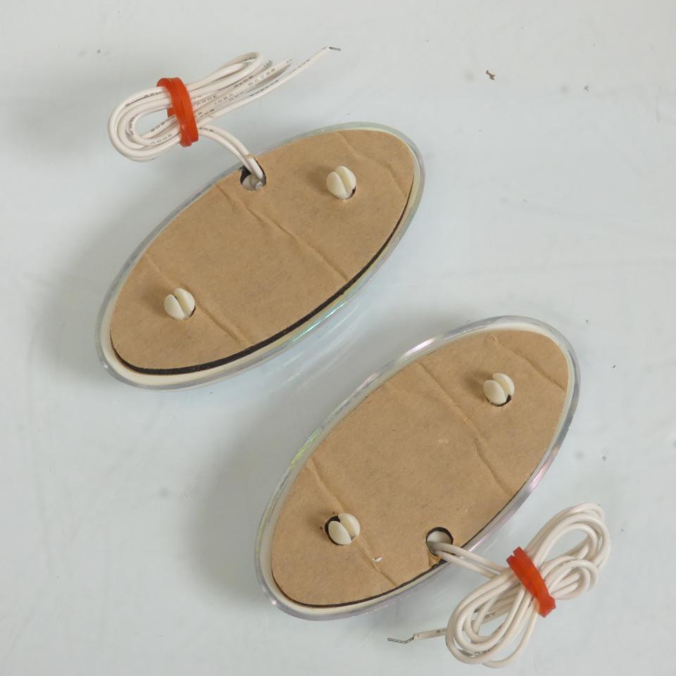 Clignotant œil de chat iridium à LED pour auto moto scooter quad feu décoratif