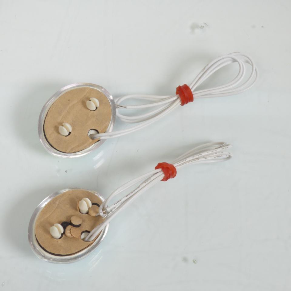 Mini clignotant œil de chat iridium à LED auto pour moto scooter quad feu décoratif
