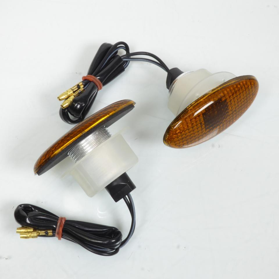 Clignotant œil de chat orange fumé ampoule auto pour moto scooter quad feu décoratif
