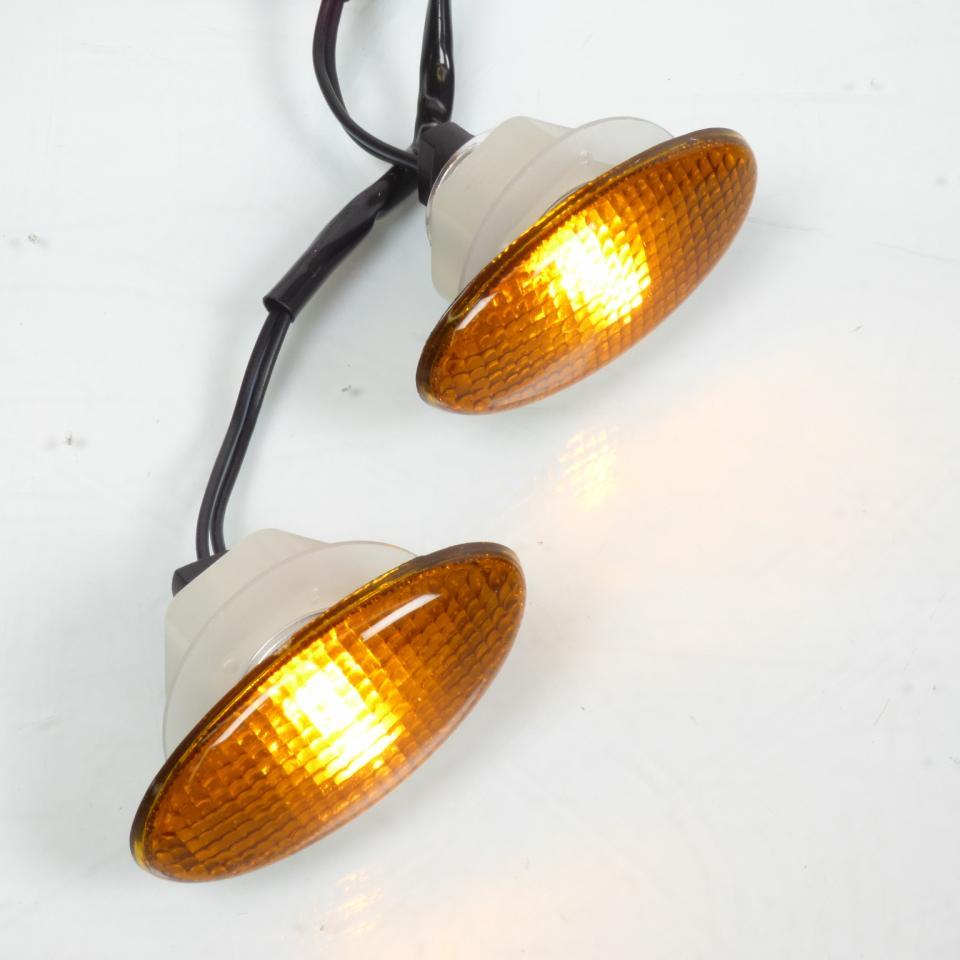 Clignotant œil de chat orange fumé ampoule auto pour moto scooter quad feu décoratif