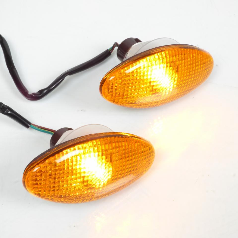 Clignotant oeil de chat orange ampoule auto pour moto camion scooter feu décoratif