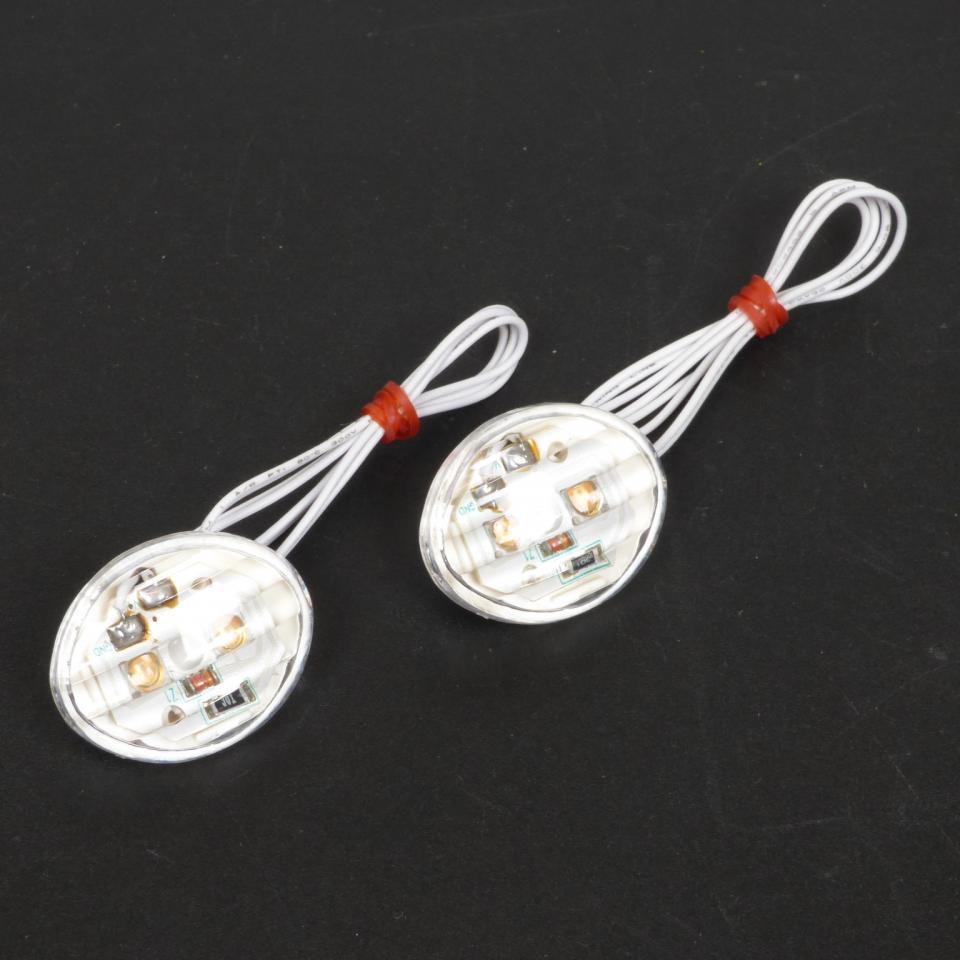 Mini clignotant œil de chat transparent LED auto pour moto scooter quad feu décoratif