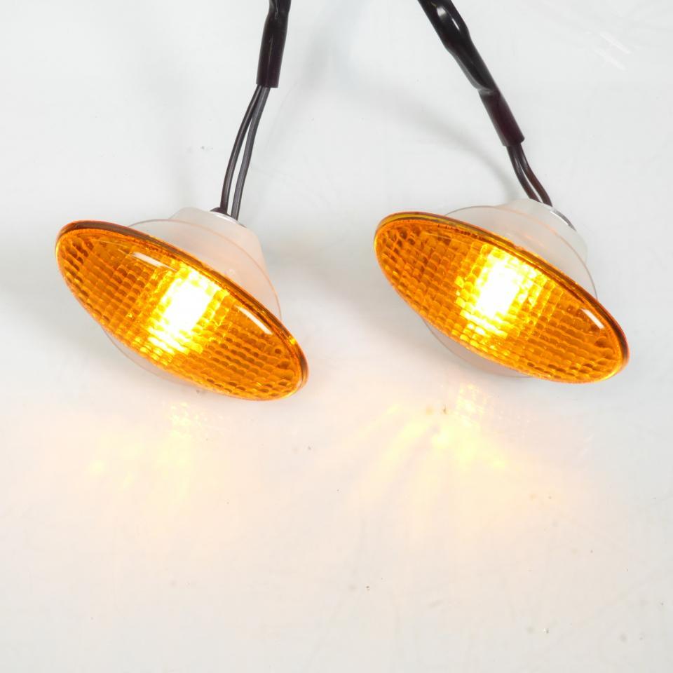 Clignotant œil de chat orange à ampoule auto pour moto scooter quad feu décoratif