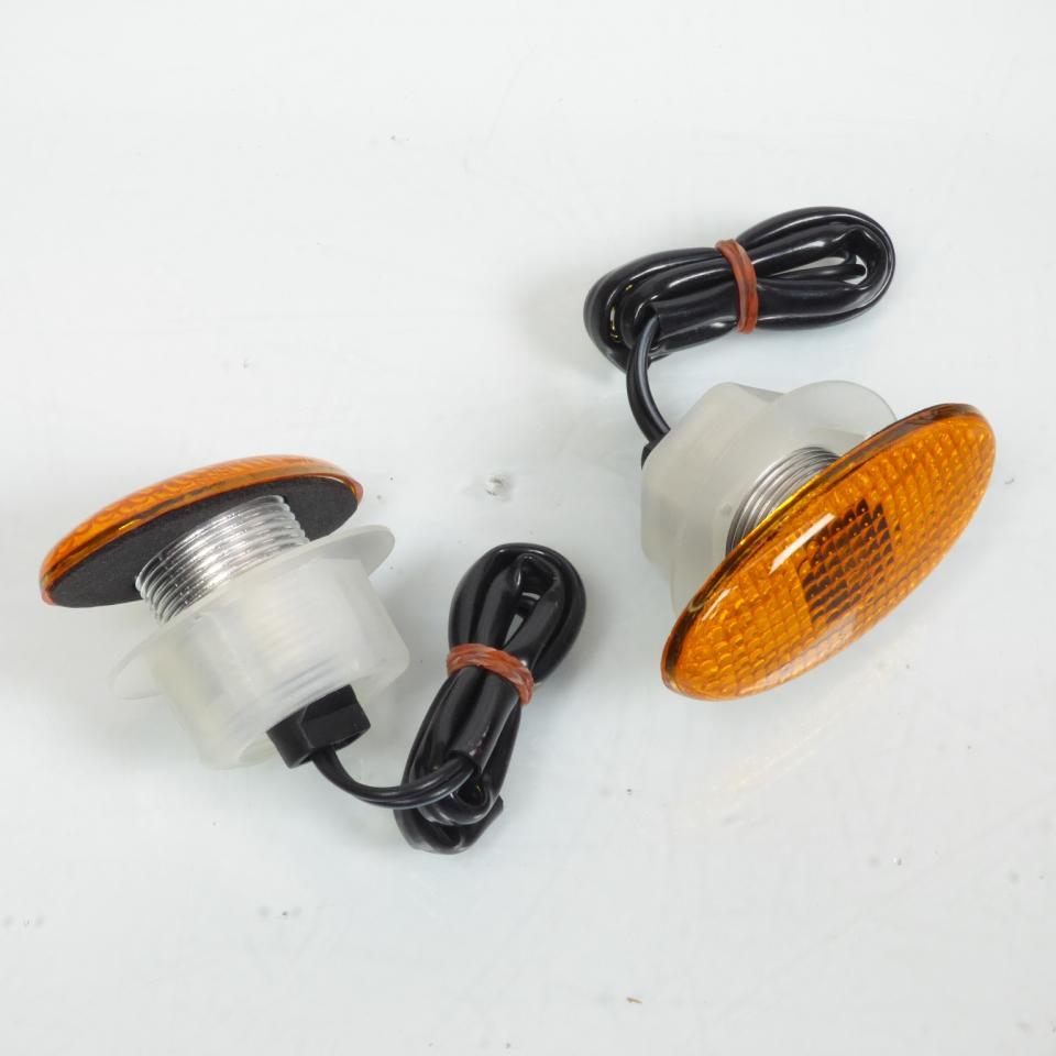 Clignotant œil de chat orange à ampoule auto pour moto scooter quad feu décoratif