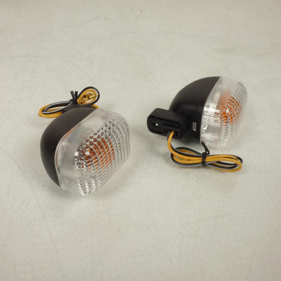 Paire de Clignotant AR transparent Replay pour scooter Peugeot 50 Squab Neuf
