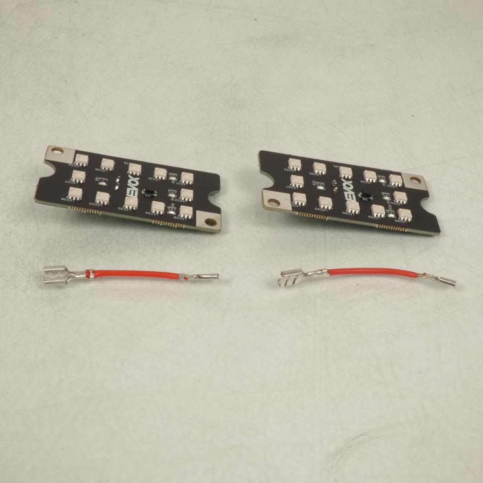 Paire Clignotant AR 12V Led EVOK pour scooter Piaggio Vespa 125 Pk 1982 à 1989