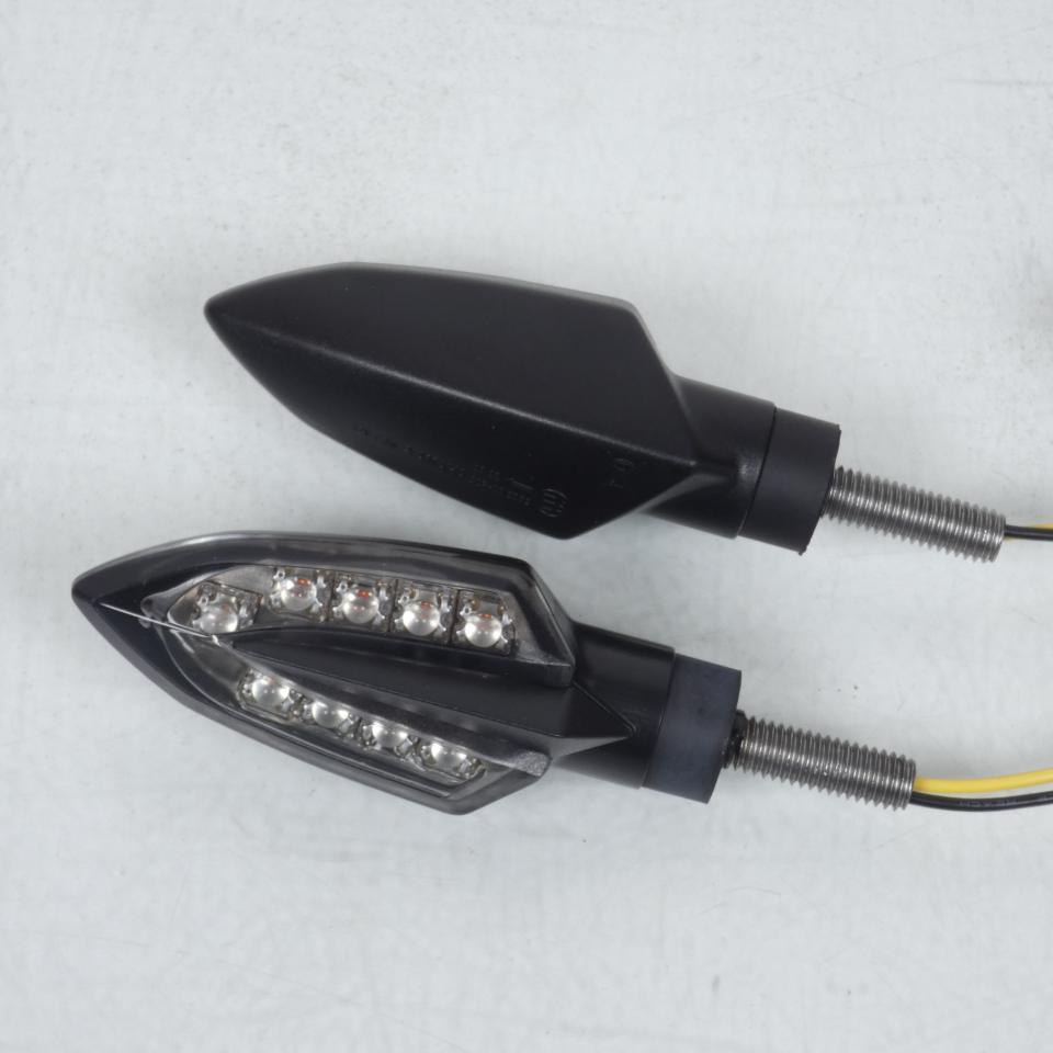 Paire clignotant 9 Leds orange pour MOTO Yamaha YMEH07890030 YMEH07890020 Neuf