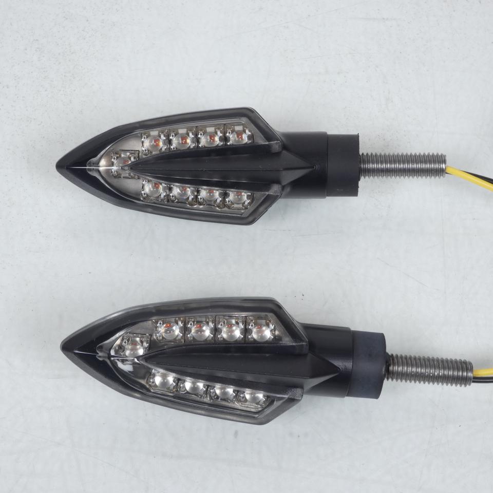 Paire clignotant 9 Leds orange pour MOTO Yamaha YMEH07890030 YMEH07890020 Neuf