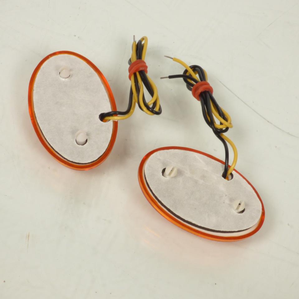 Clignotant orange adhésif œil de chat à LED One pour moto Neuf