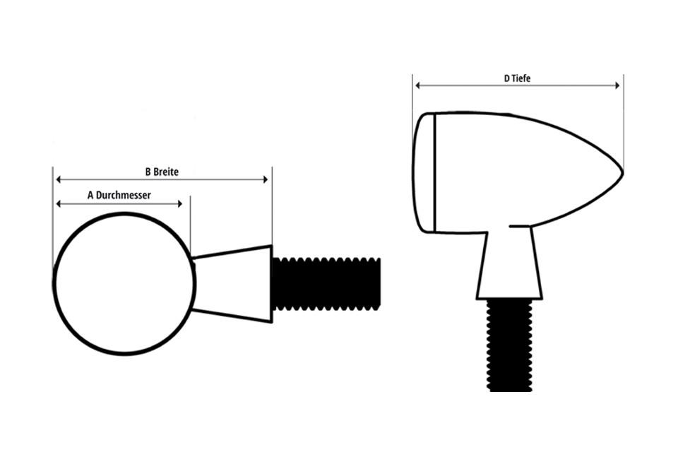 Clignotant Highsider pour pour Auto Neuf