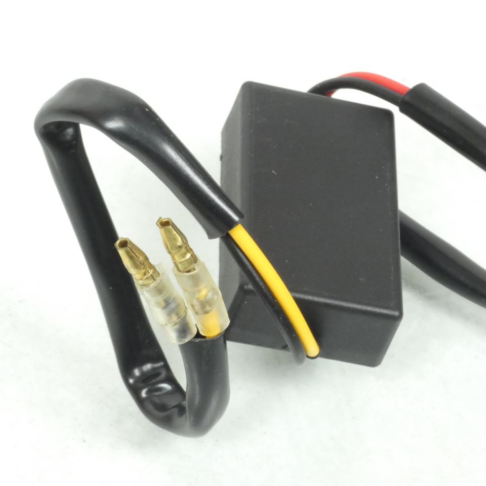 Paire Éclairage de plaque Led 12V anodisé noir  pour moto scooter M8x125 Neuf