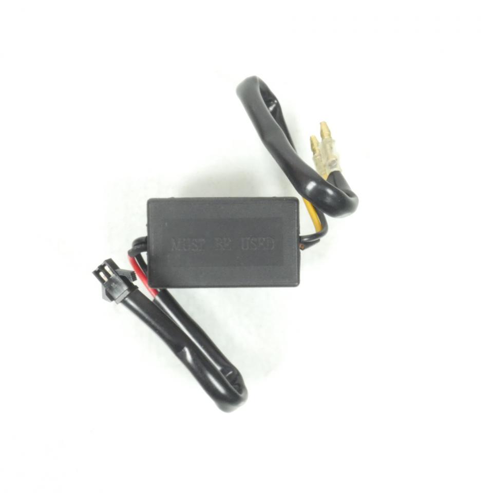 Paire Éclairage de plaque Led 12V anodisé noir  pour moto scooter M8x125 Neuf