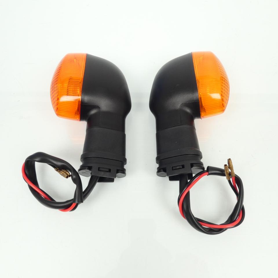 Paire clignotant cabochon orange ampoule 12V 10W Générique pour moto Neuf