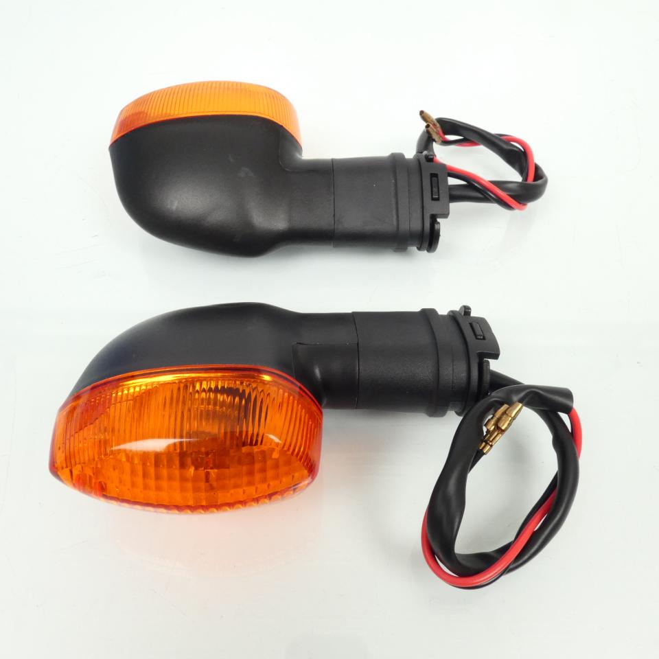 Paire clignotant cabochon orange ampoule 12V 10W Générique pour moto Neuf