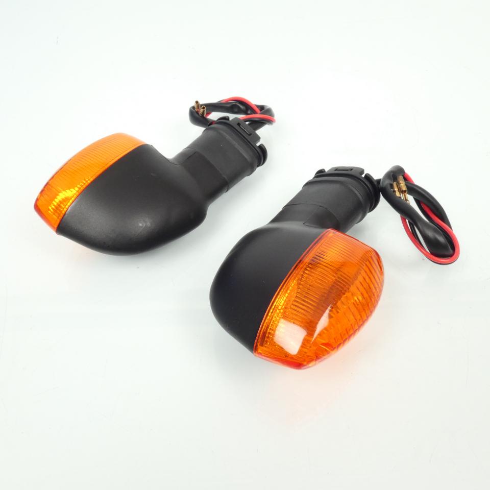 Paire clignotant cabochon orange ampoule 12V 10W Générique pour moto Neuf