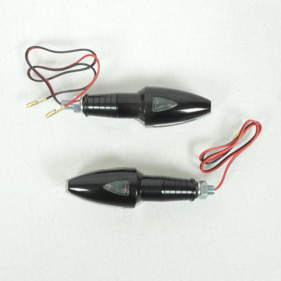 Clignotant Générique pour Deux Roues Triumph NC NC R016 N / Led / 12V 0.7W Paire Noir Neuf