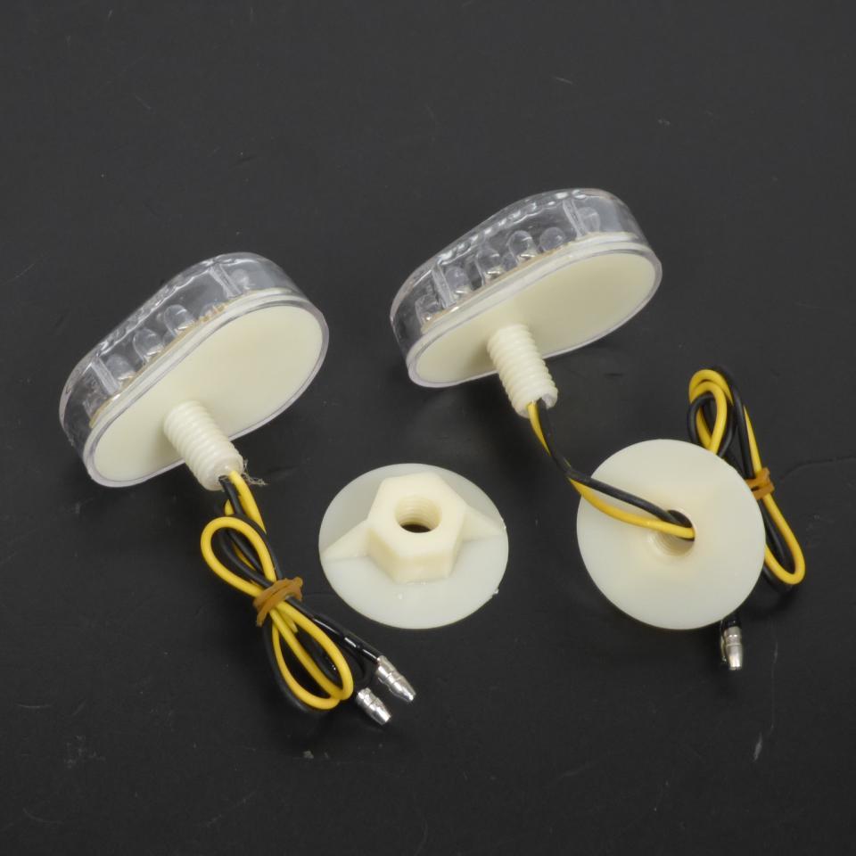 Paire de clignotants de carénage à LED basic homologués pour moto Kawasaki neuf