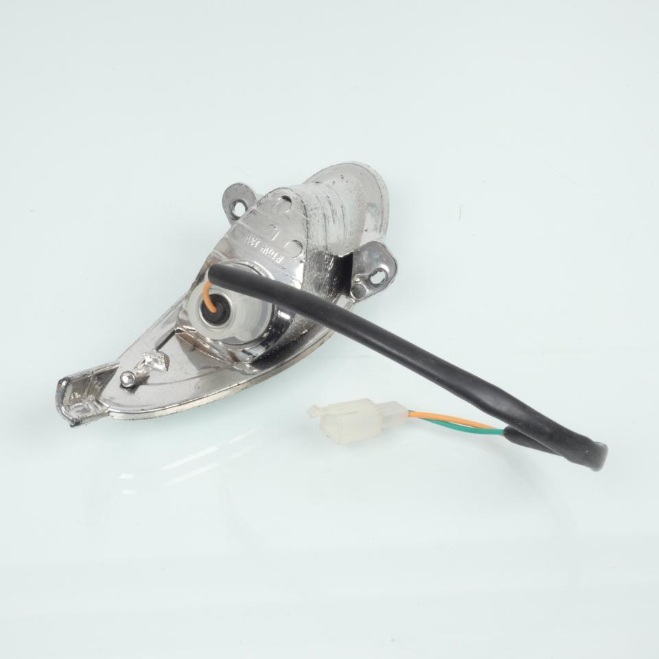 Clignotant avant gauche origine transparent fond chromé pour scooter Benzhou 50cc Occasion