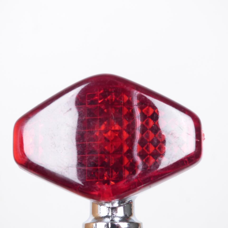Clignotant type diamant coloris chrome pour deux roues moto custom Neuf